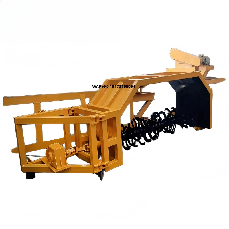 Compost Turner Machine - เครื่องกลับกองปุ๋ยแบบลากจูงด้วยรถแทรกเตอร์ อุปกรณ์การเกษตร เครื่องกลับกองปุ๋ยแบบแมนนวล เครื่องทำปุ๋ยหมัก เครื่องทำปุ๋ยอินทรีย์