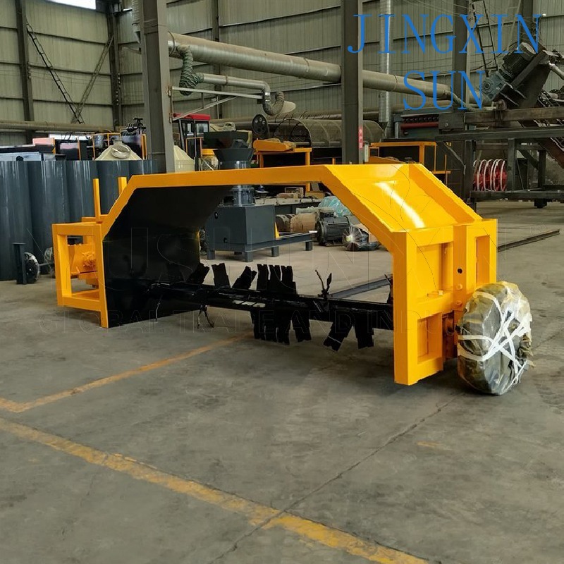 Compost Turner Machine - เครื่องหมุนปุ๋ยหมักแบบลากด้วยรถไถ อุปกรณ์การเกษตร เครื่องหมุนปุ๋ยหมักแบบใช้มือ เครื่องทำปุ๋ยหมัก ออร์แกนิคคอมโพสต์