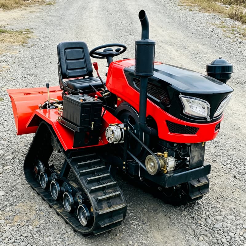 Farming Agriculture Equipment - รถแทรกเตอร์ขนาดเล็กแบบปรับแต่งได้ รุ่นขายดี พร้อมอุปกรณ์ไถพรวนดินสำหรับการเกษตร