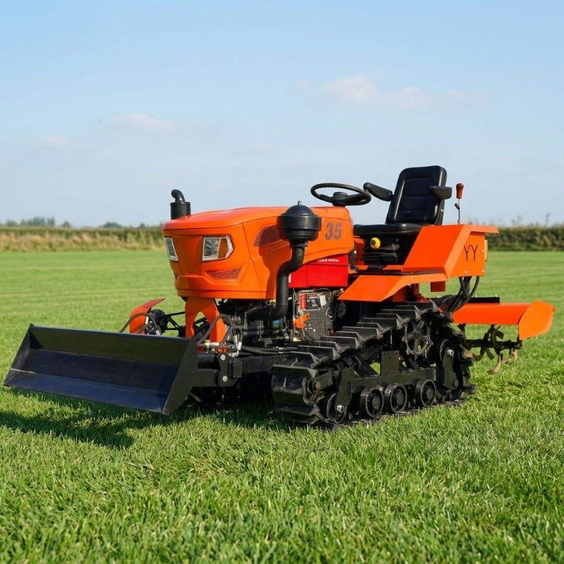 Farming Agriculture Equipment - รถไถเดินตามแบบ 4 ล้อ ขับเคลื่อน 4 ล้อ