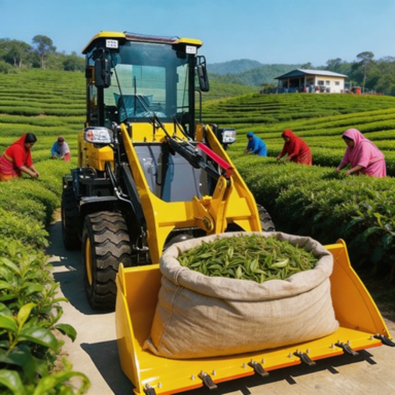 รถตักล้อยางขนาดเล็ก 4WD น้ำหนั - Farming Agriculture Project บทวิจารณ์และราคา
