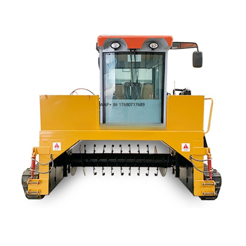 เครื่องหมุนปุ๋ยหมักแบบตีนตะขาบ - Compost Turner Machine บทวิจารณ์และราคา