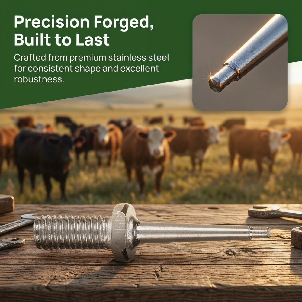 เข็มติดป้ายหูสัตว์สแตนเลสแบบใช - Livestock Ear Tag บทวิจารณ์และราคา