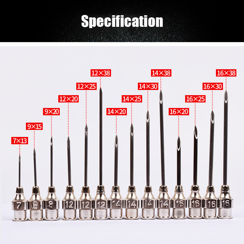 10Pcs สแตนเลสสตีลสัตวแพทย์เข็ม - Veterinary Syringe Gun บทวิจารณ์และราคา
