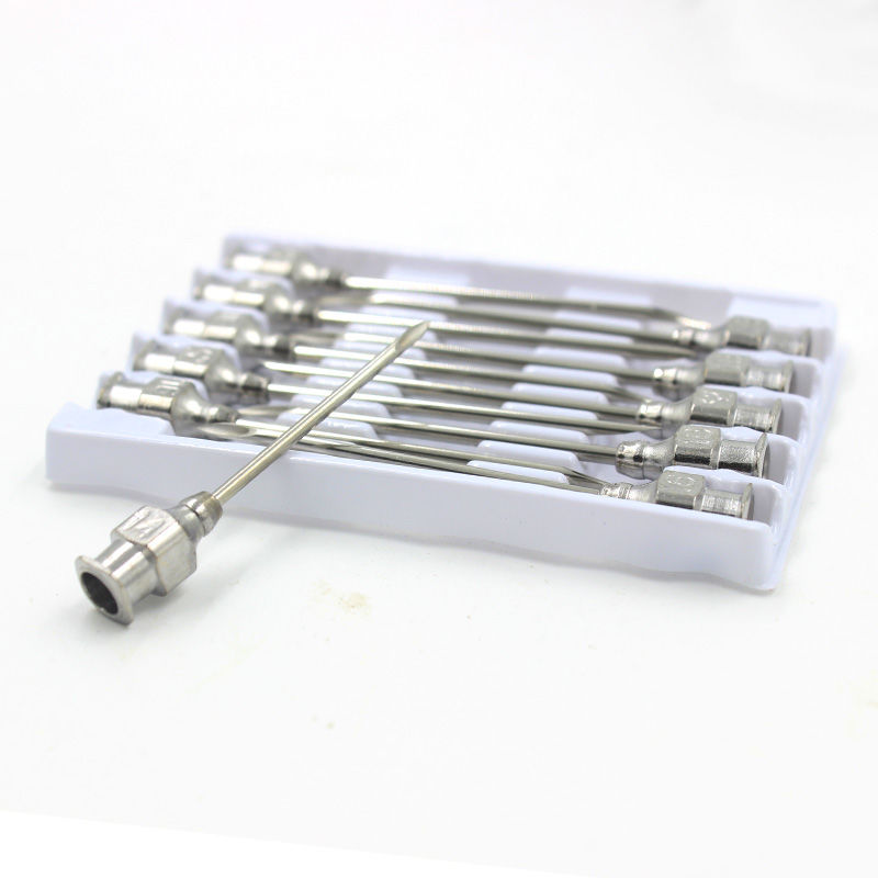 10Pcs สแตนเลสสตีลสัตวแพทย์เข็ม - Veterinary Syringe Gun บทวิจารณ์และราคา