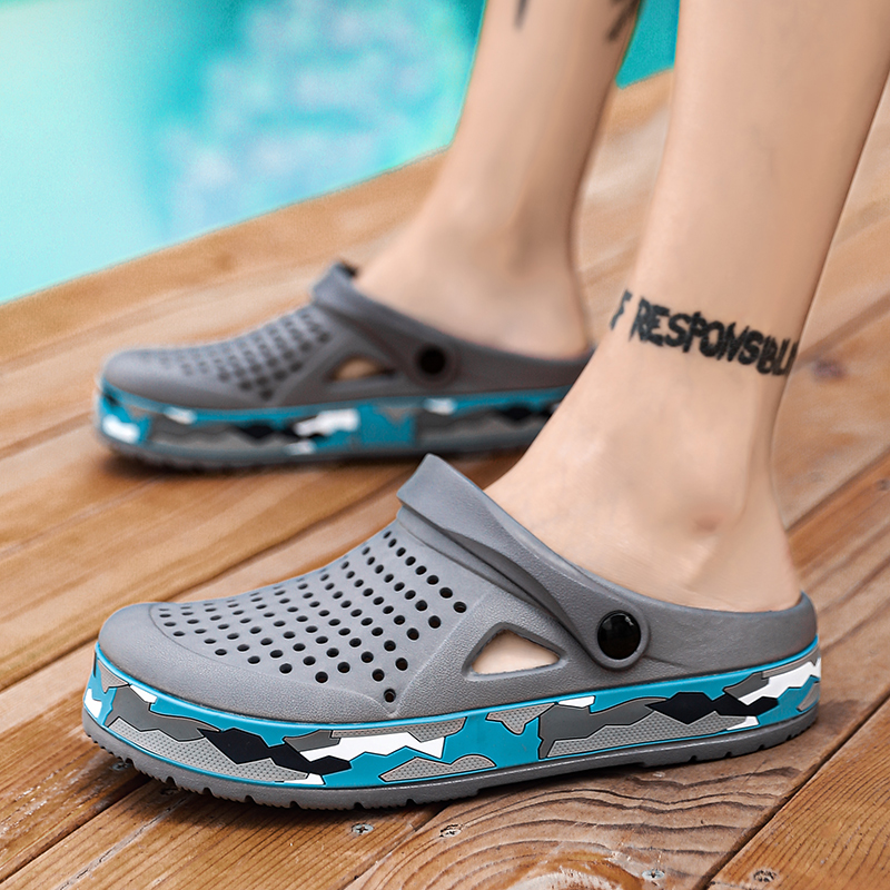 ฤดูร้อนผู้ชายรองเท้า Clogs รอง - Farming And Agriculture บทวิจารณ์และราคา