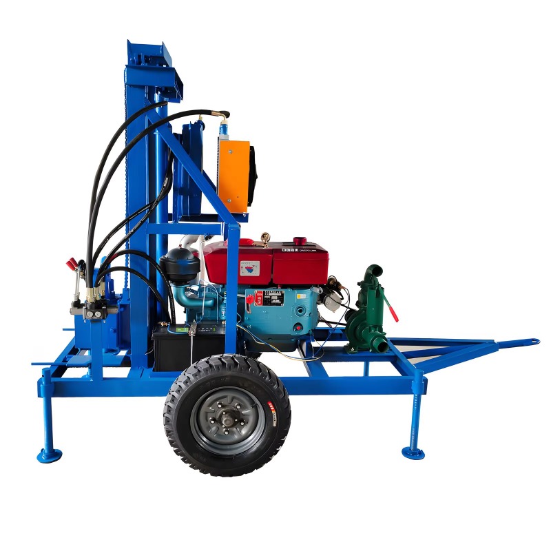 เครื่องเจาะบ่อน้ำแบบพกพาขนาดเล - Farming Agriculture Project บทวิจารณ์และราคา