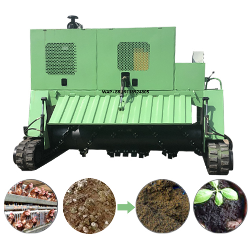เครื่องจักรกลการเกษตร รถแทรกเต - Compost Turner Machine บทวิจารณ์และราคา