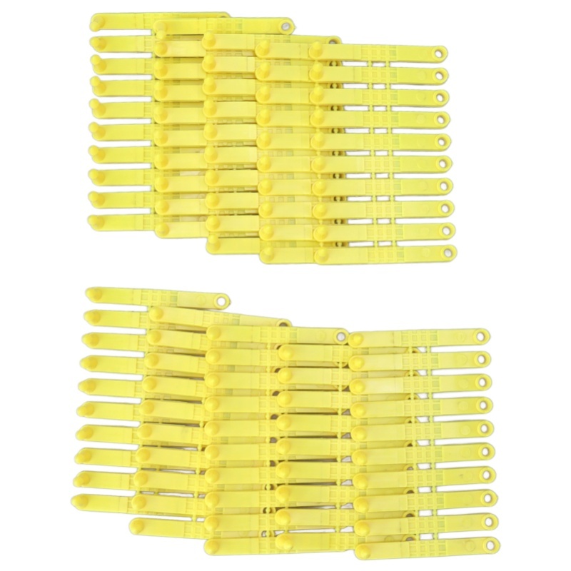 ป้ายหูสัตว์พลาสติกแบบรวมสี 100 - Livestock Ear Tag บทวิจารณ์และราคา