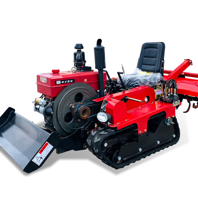 รถไถพรวนดินขนาดเล็กแบบตีนตะขาบ - Soil Tilling Cultivator บทวิจารณ์และราคา