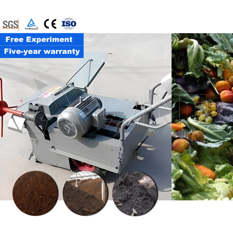 โรงงานผลิตเครื่องผสมปุ๋ยหมักแบ - Compost Turner Machine บทวิจารณ์และราคา