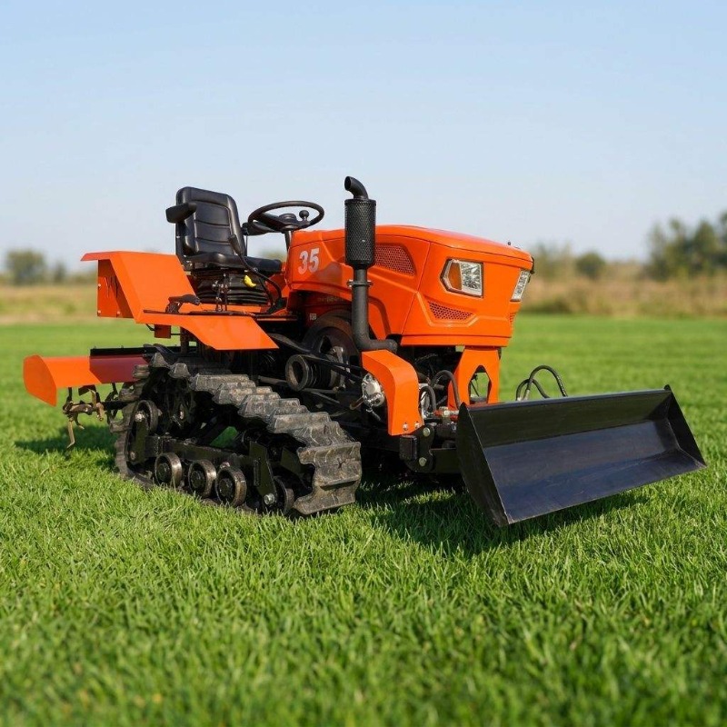 รถไถเดินตามแบบ 4 ล้อ ขับเคลื่อ - Farming Agriculture Equipment บทวิจารณ์และราคา