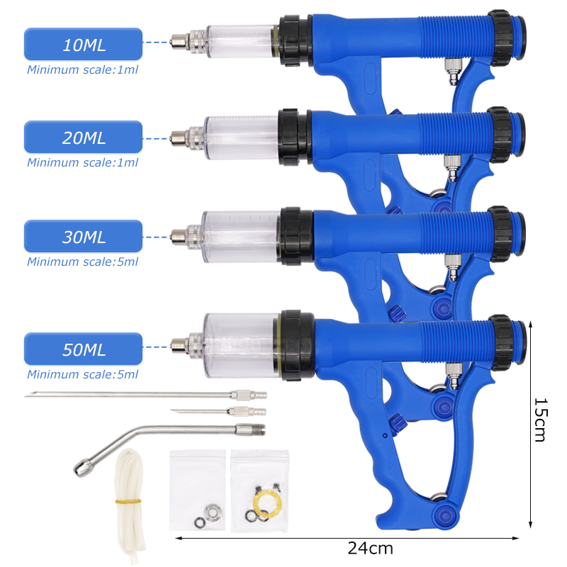 ปืนฉีดยาโลหะสำหรับสัตว์ ปืนป้อ - Veterinary Syringe Gun บทวิจารณ์และราคา
