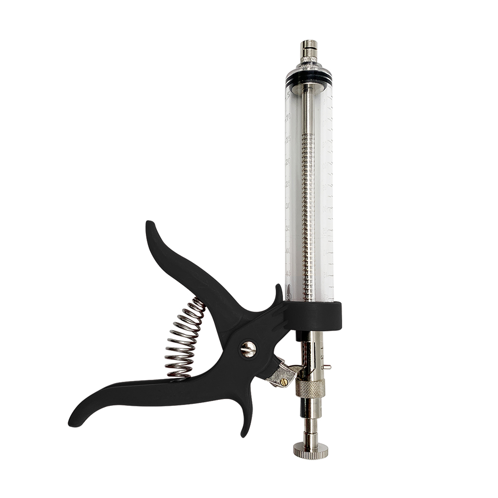 1 Pc สัตว์ 50ml ต่อเนื่องเข็มฉ - Veterinary Syringe Gun บทวิจารณ์และราคา
