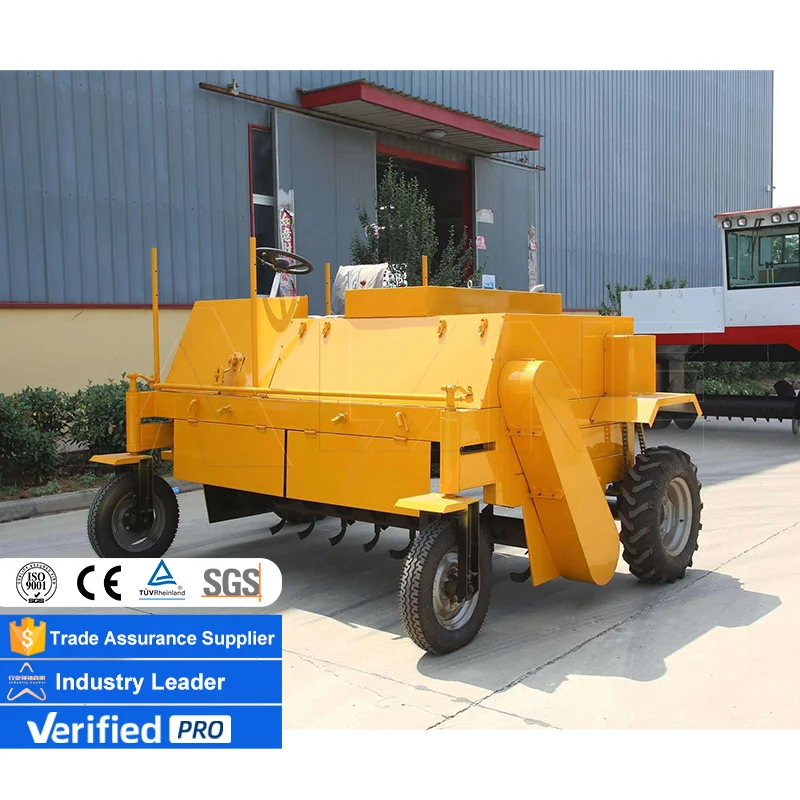 เครื่องทำเม็ดปุ๋ยหมักแบบติดตั้ - Compost Turner Machine บทวิจารณ์และราคา